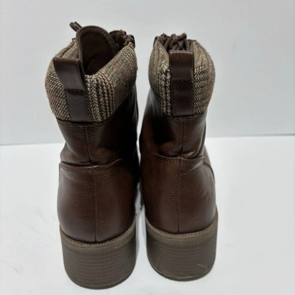 Bjorndal Women’s Adeline Brown Lace-Up Boots, Size 10 M - Picture 4 of 6
